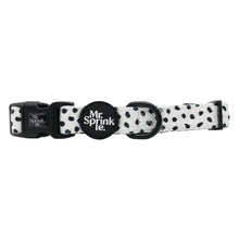 Load image into Gallery viewer, Polka Pup Collar - Black / White
